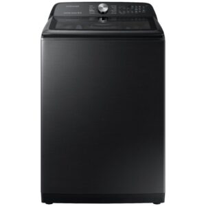 La meilleure option de machine à laver à chargement par le haut : Laveuse à chargement par le haut haute efficacité Samsung WA50R5400AW